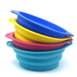Foldable Feeder Bowl，Pet Water Drinking Cup