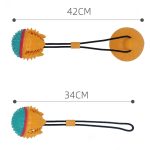 Ball On Rope Dog Toy