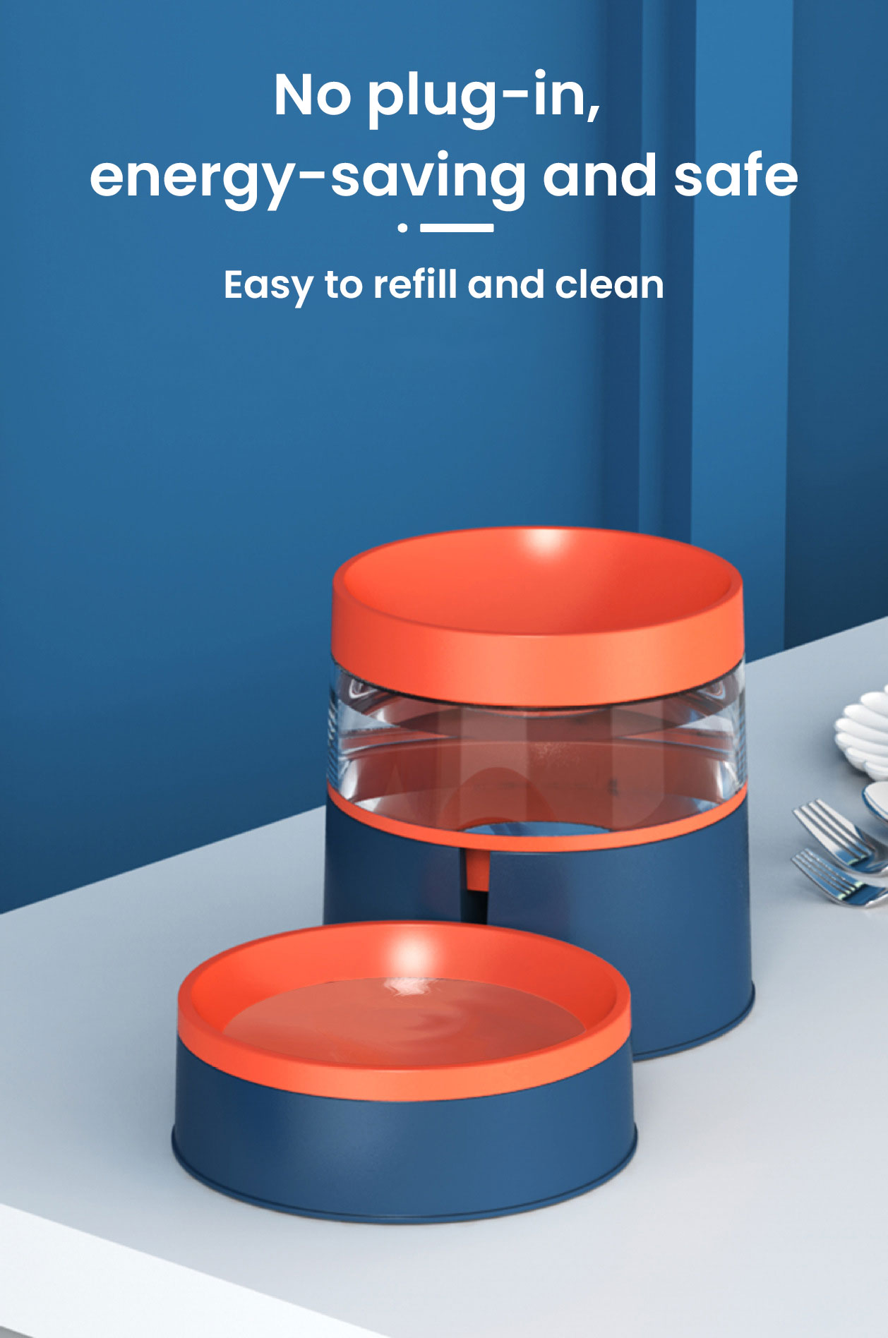 Automatic Refill Pet Bowl Drinking