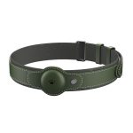 Airtag Dog Collar, Prevents Loss Leather Apple Airtag Dog Collar