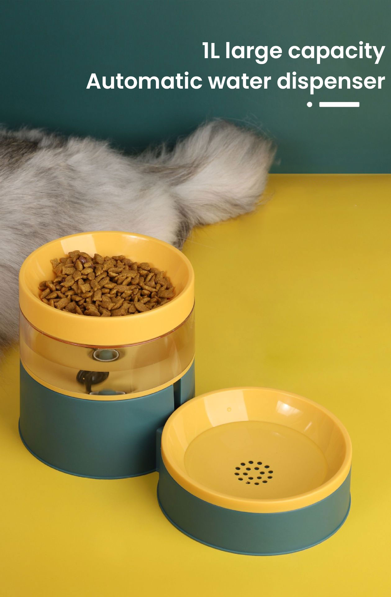 Automatic Refill Pet Bowl Drinking