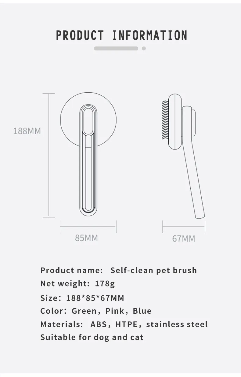 Pet Grooming Comb