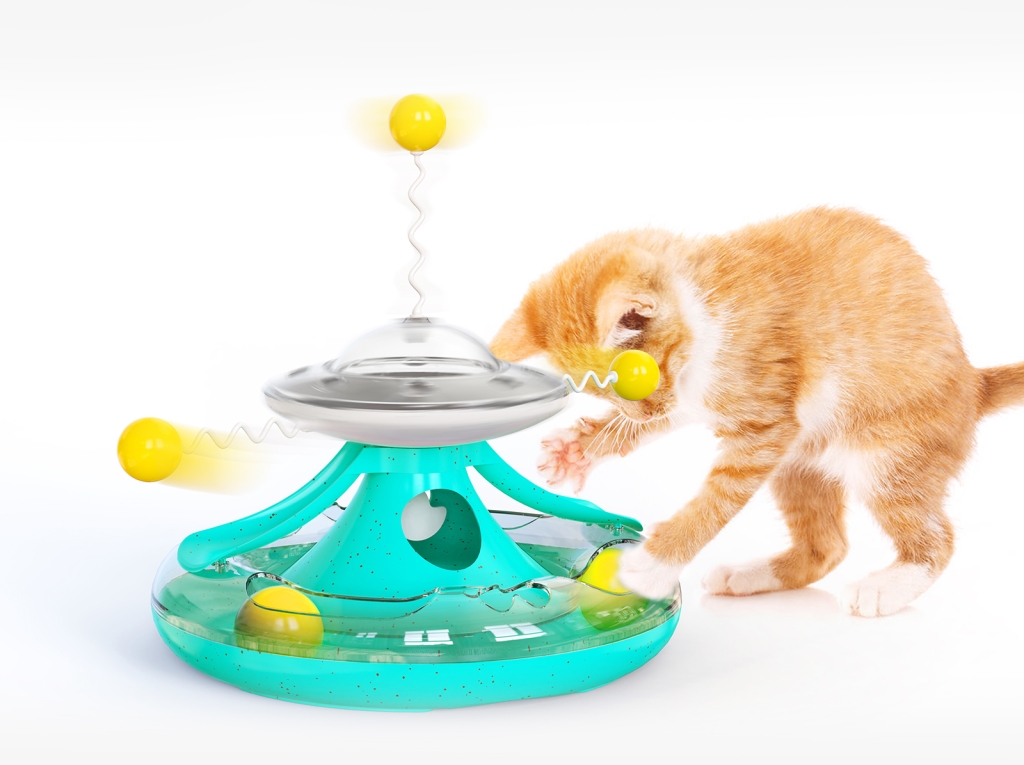Food Dispensing Turntable Toy,