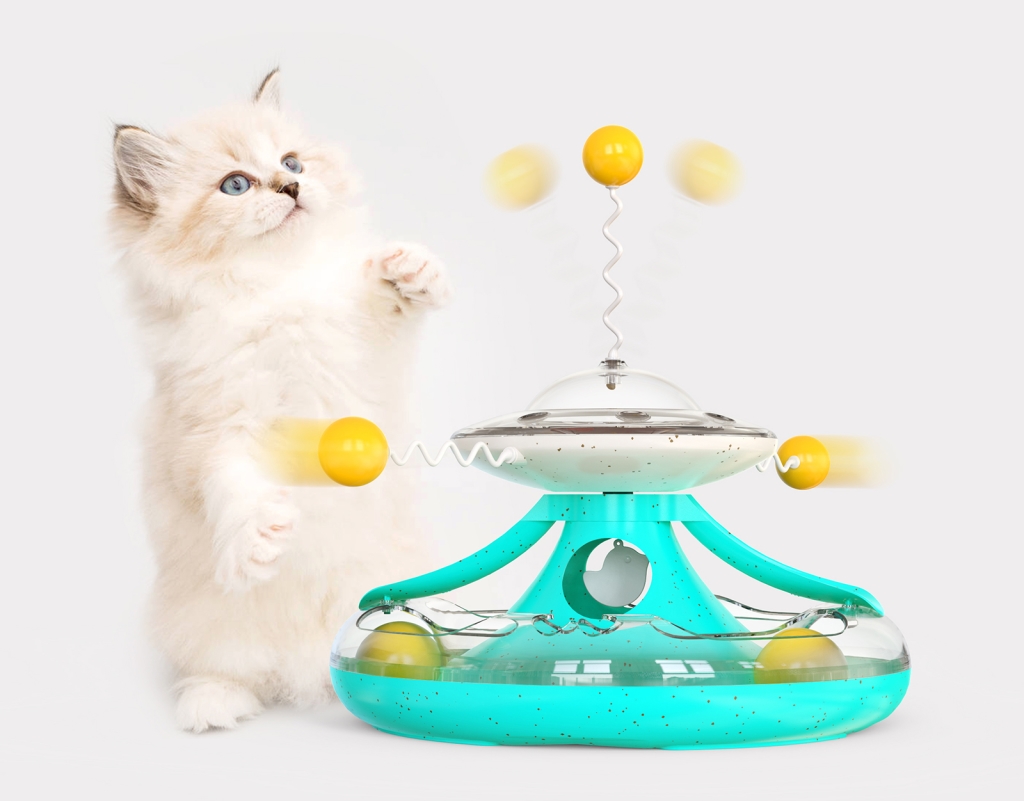Food Dispensing Turntable Toy,