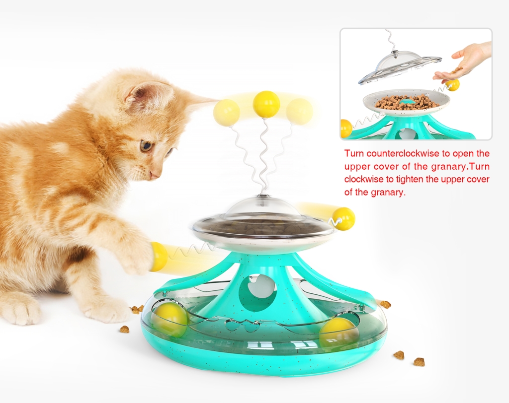 Food Dispensing Turntable Toy,