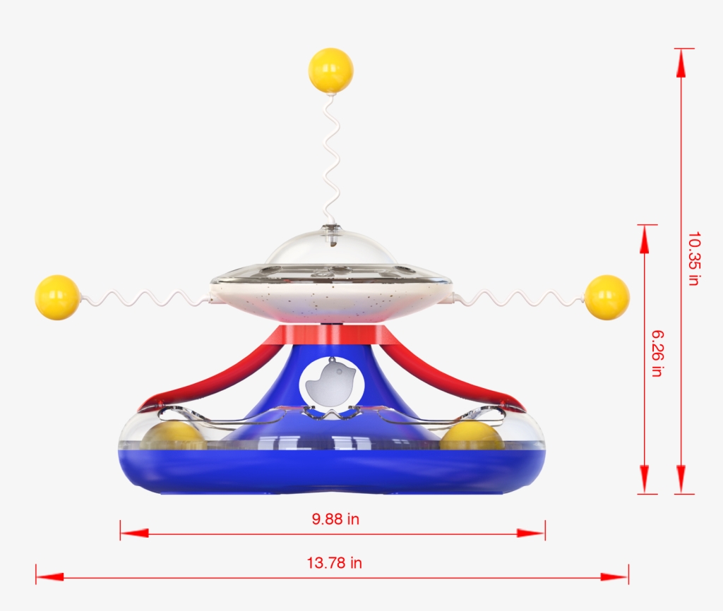 Food Dispensing Turntable Toy,
