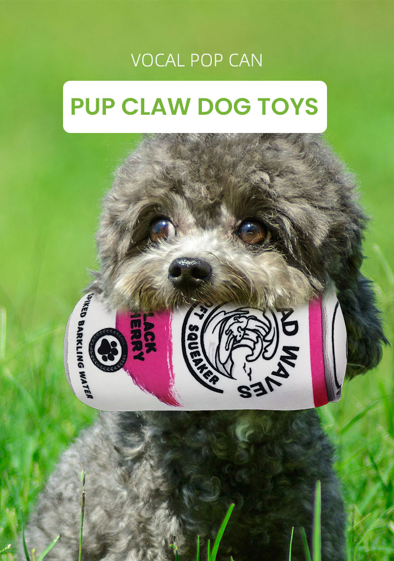 Cute Plush Dog Toys with Squeaker
