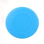 Dog Flying Disc Silicone Puppy Flyer Toy, Soft Dog Floating Saucer