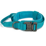 Metal Buckle Pet Collar, Large Dogs collar and Leash Set