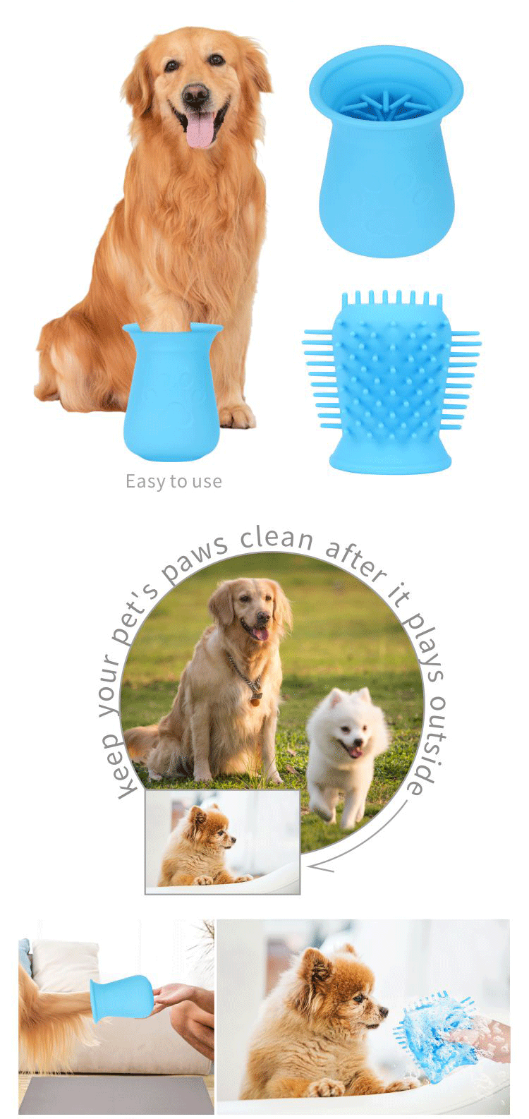 Pet Foot Washing Cup