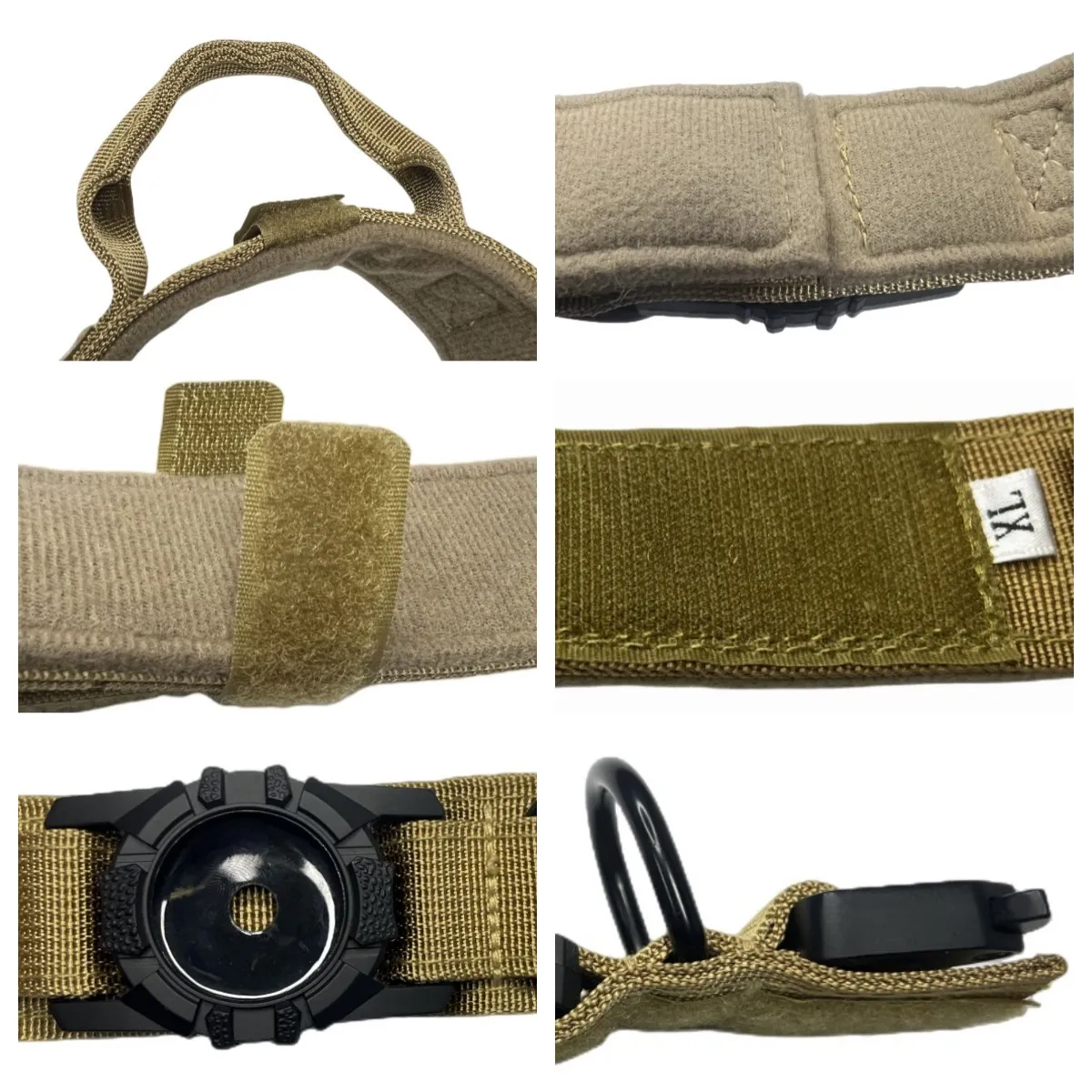 AirTag locator tactical dog belt