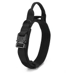 Heavy Duty Nylon Pet Collars, Metal Buckle Tactical Dog Collar
