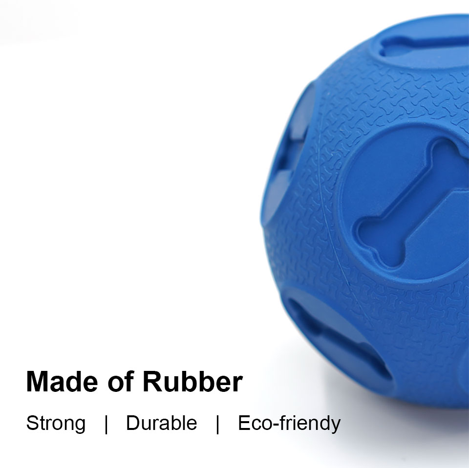 Dog Interactive Rubber Ball Toy